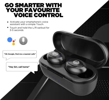Nu Republic Flo Bluetooth Headset (Black, True Wireless) Nu Republic Flo Bluetooth Headset (Black, True Wireless)